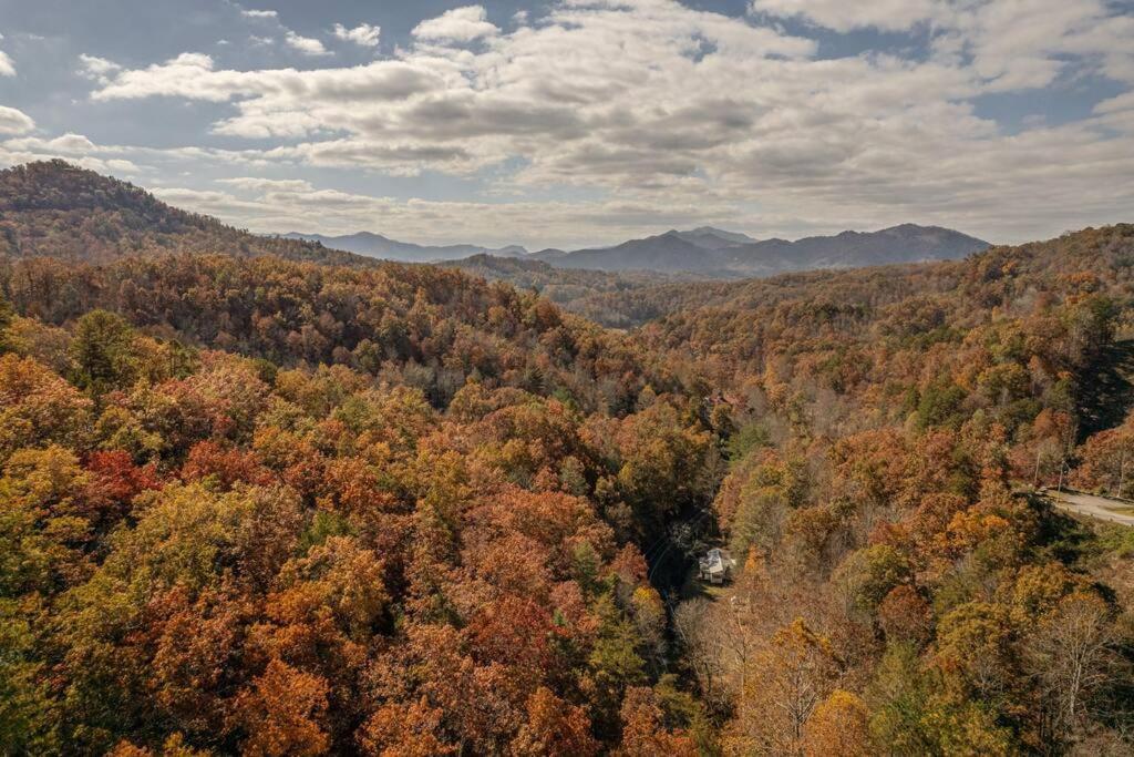 Little Blue In The Smoky Mountains Villa Bryson City Bagian luar foto